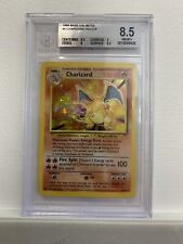 Pokémon Card Charizard 4/102 Base Set Holo BGS 8.5 Potential PSA 9 Cross? WOTC picture