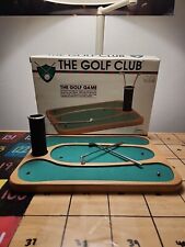 Vintage Hyman Creative The Golf Club Executive Desktop Game Wooden Course AA0062 picture