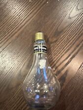 Vintage Mennen Skin Bracer Light Bulb After Shave Glass Bottle 7 0z Empty  G picture