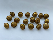 Lot of 18 GAR Buttons - Grand Army of the Republic Cuff buttons 15 mm picture