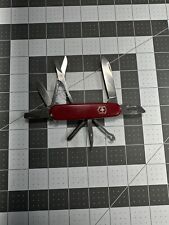 Victorinox Super Tinker Swiss Army Pocket Knife 91MM Red 6621 picture