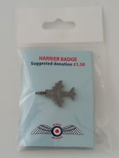 Wings Appeal RAF Harrier Badge Pin Royal Air Force Charity picture