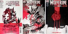 Wolverine Black, White & Blood  #1 - #3 Weapon X (2021) Marvel Comic  SET picture