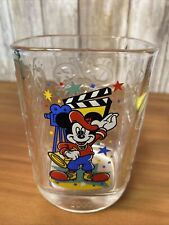 Vintage 2000 Walt Disney World Disney Studios Mickey Mouse Collectible Glass picture