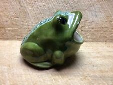 Vintage Ceramic Frog or Toad Green (1971) picture