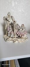 Wilhelm Rittirsch Dresden Lace Figural Grouping Musicians Germany c1950 picture