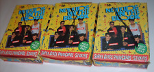 3 Vintage 1989 Topps NEW KIDS ON THE BLOCK Trading Cards Box Set 108 NEW Packs picture