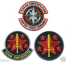 WING COMMANDER -TERRAN CONFEDERATION PATCH SET - WING01-03 picture