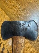 Vintage M . W . H . CO . Axe Head , Clean stamp picture