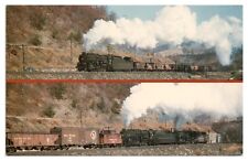 Vintage Pennsylvania Railroad Train S-390 Postcard Split View Unposted Chrome picture