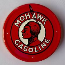 Vintage 12 In Mohawk Gasoline Metal Sign picture