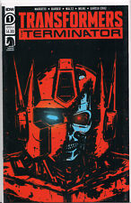 TRANSFORMERS vs. TERMINATOR #1 (COVER A VARIANT) COMIC BOOK ~ IDW picture