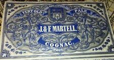  1930s FRANCE Cognac J&F Martell MARTELL COGNAC BRANDY LABEL. picture