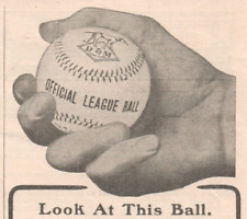 Baseball Goods D & M Draper & Maynard Plymouth NH 1908 Antique Print Ad picture