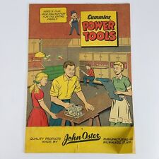 CUMMINS POWER TOOLS Promotional Advertising 1956 Comic Book by John Oster VTG picture