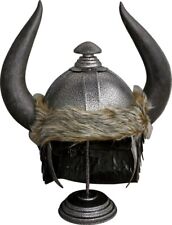 Barbarian Helmet Wearable Heavy 18 Guage Metal Horsehair Trim Prop Costume picture