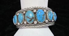 Navajo Turquoise Nuggets Bracelet/Cuff #102 picture