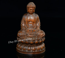Antique Wood Carved Buddha Ornaments Collection Tathagata Home Decoration picture