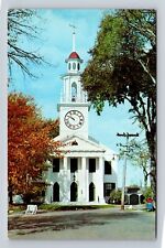 Kennebunkport ME-Maine, Congregational Church, Antique Vintage Souvenir Postcard picture