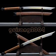 Handmade Chinese Kung Fu Sword Sharp Manganese Steel Blade Broadsword Battle Dao picture