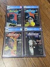 Batman 426, 427, 428, 429 - Death in the Family Set - CGC 9.4 - CGC 9.8 Hot picture