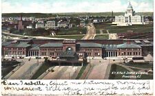 Providence N.Y. N.H. & H. Station Railroad Only The Good Die Young 1908 RI picture