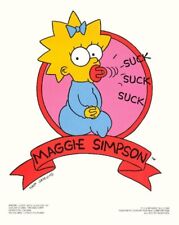 1990, Original Vintage Simpsons Poster, Rare & Very Collectible, 8 x 10 In picture
