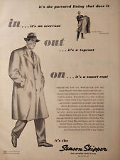 1947 Original Esquire Art Ad Advertisement Season Skipper Coats picture