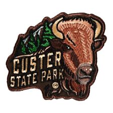 Custer State Park Buffalo Face Patch, South Dakota Patches picture