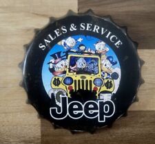 Jeep Sale And Services Metal Sign  Vintage Style Garage Wall Decor Jeep Decor picture