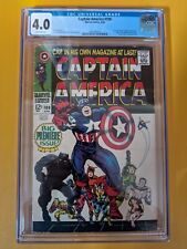 Vintage Marvel Silver Age 1968 Captain America #100 CGC 4.0 OFF-WHITE Pages picture