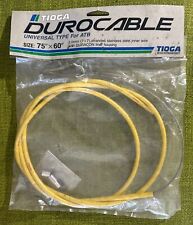 2mm 75x60 NOS Vintage TIOGA DUROCABLE Yellow DURACON 7x7 ATB Brake Cable Japan picture