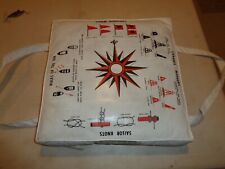 Vintage Rules of the Sea BOAT CUSHION 15
