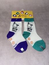 Rare Sanrio Vintage 1999 New 2 Pair Pochacco Toddler Socks Size 12-24 Months . picture