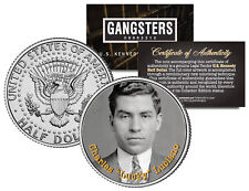 CHARLES LUCKY LUCIANO Gangster Mob JFK Kennedy Half Dollar US Colorized Coin picture