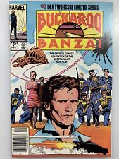 BUCKAROO BANZAI #1 EXTREMELY HGHI-GRADE 1984 Mantlo/Texeira MARVEL COMICS picture