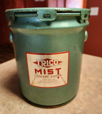 Vintage RARE Trico Mist Coolant System Bucket Pail NICE Graphics for Display picture
