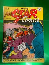 ALL STAR COMICS #28 - HIGHER GRADE COPY DC 1946 - JUSTICE SOCIETY FLASH HAWKMAN picture