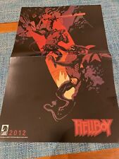 Hellboy 2012 & BRPD Hell On Earth Mike Mignola promo poster Dark Horse D/S picture
