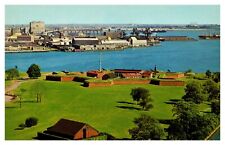Baltimore MD Fort McHenry National Monument Patapsco River Chrome Postcard picture
