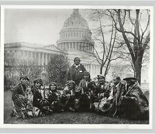PUEBLO Indian 1923 Delegation to CONGRESS Native Americans 1950s Press Photo picture