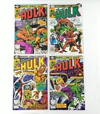 The Incredible Hulk #257 258 259 260 Lot 1st Ursa Major (1981 Marvel Comics) picture