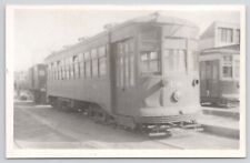 RPPC PA Philadelphia Transportation Company Tram Trolley #U-6 Postcard picture