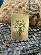 Vintage Gucci Matchbox Advertising Matchbook & Matches New Orleans Gucci Logo picture