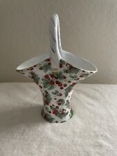 Formalities By Baum Brothers Porcelain Strawberry Basket picture