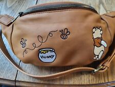 Disney Bioworld Winnie The Pooh Hunny Pot Fanny Pack Sling Crossbody Faux Leathe picture