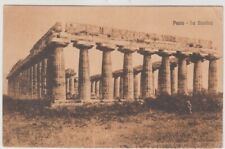 Italy. Salerno - Pesto - La Basilica. Vintage postcard picture