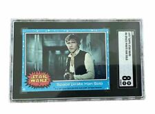 1977 Topps Star Wars #4 Space Pirate HAN SOLO SCG 8 NM/MT picture