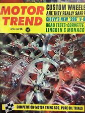 MOTOR TREND Magazine ~ April 1965 ~ EX picture