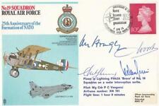 RAF Museum RAF (23) - No 19 Squadron - Signed Hodges/Van Oosten/Ghenne/Vangucci picture